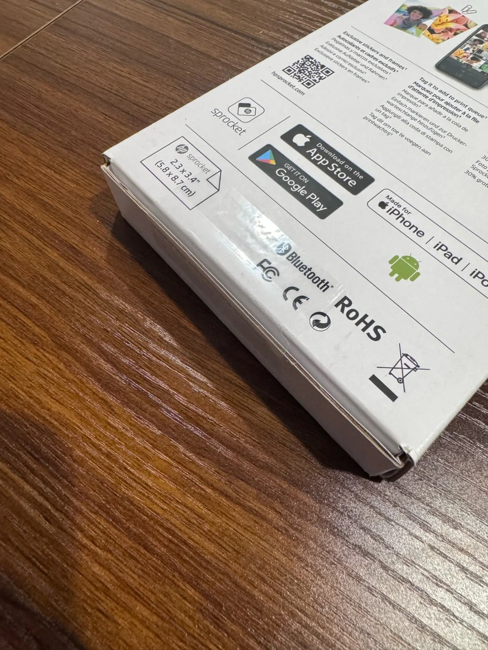 ☀️NEW HP Sprocket Select 2.3x3.4 Instant Photo Printer in Eclipse